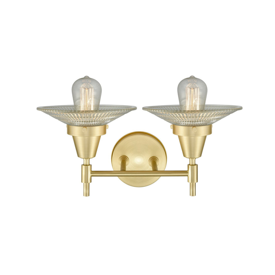 Innovations 447-2W-SB-G2 Bath Vanity Light 18 in. wide - Satin Brass