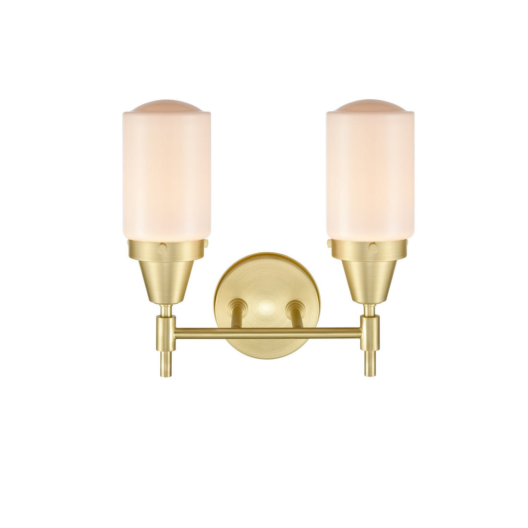Innovations 447-2W-SB-G311 Bath Vanity Light 14 in. wide - Satin Brass