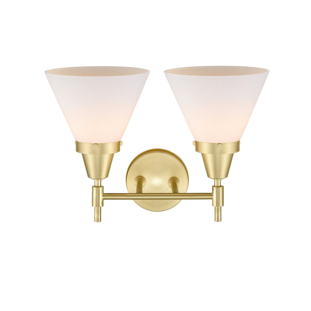 Innovations 447-2W-SB-G41-LED Bath Vanity Light 17 in. wide - Satin Brass
