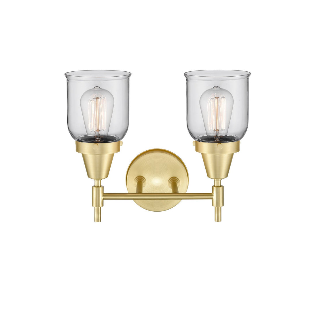 Innovations 447-2W-SB-G52 Bath Vanity Light 14 in. wide - Satin Brass