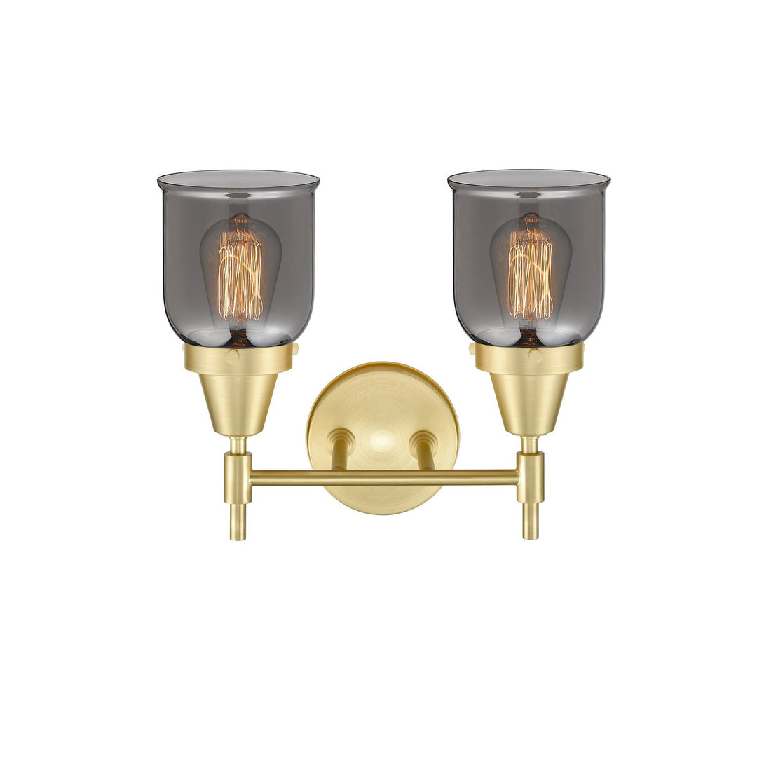 Innovations 447-2W-SB-G53-LED Bath Vanity Light 14 in. wide - Satin Brass