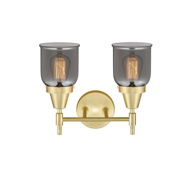 Innovations 447-2W-SB-G53-LED Bath Vanity Light 14 in. wide - Satin Brass