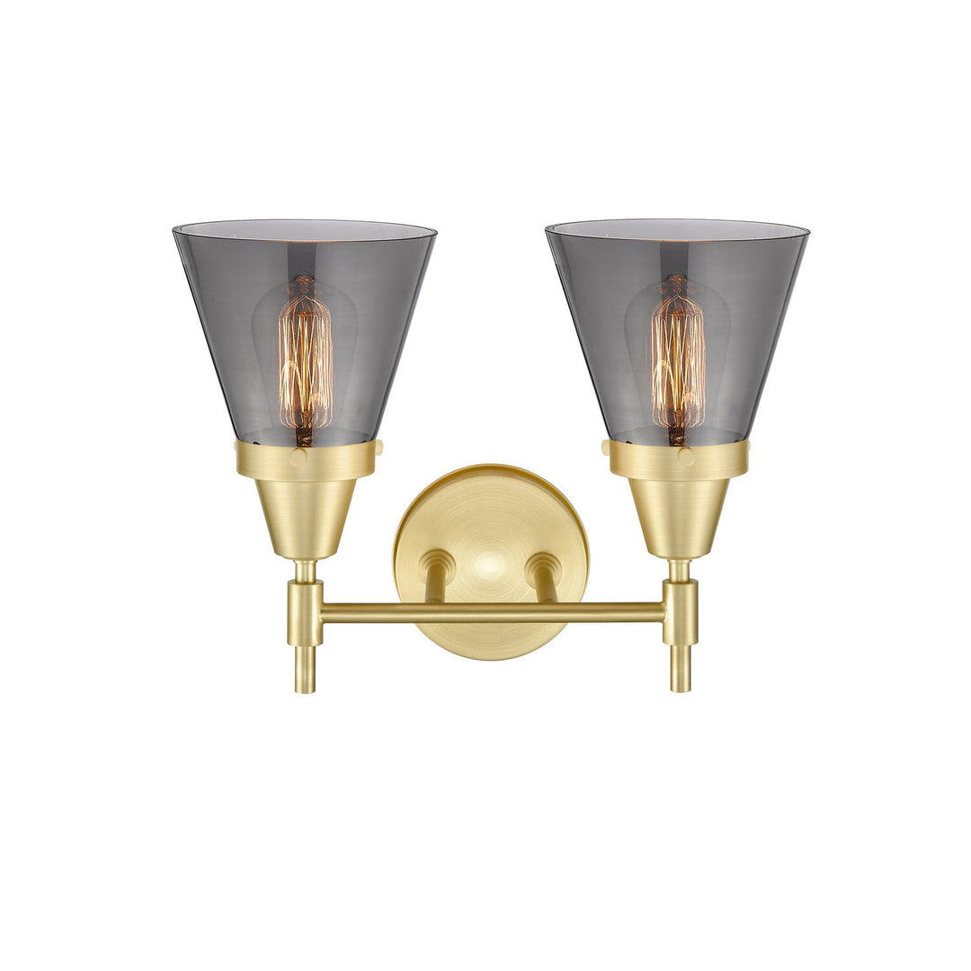 Innovations 447-2W-SB-G63-LED Bath Vanity Light 16 in. wide - Satin Brass
