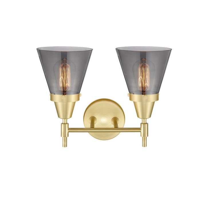 Innovations 447-2W-SB-G63-LED Bath Vanity Light 16 in. wide - Satin Brass