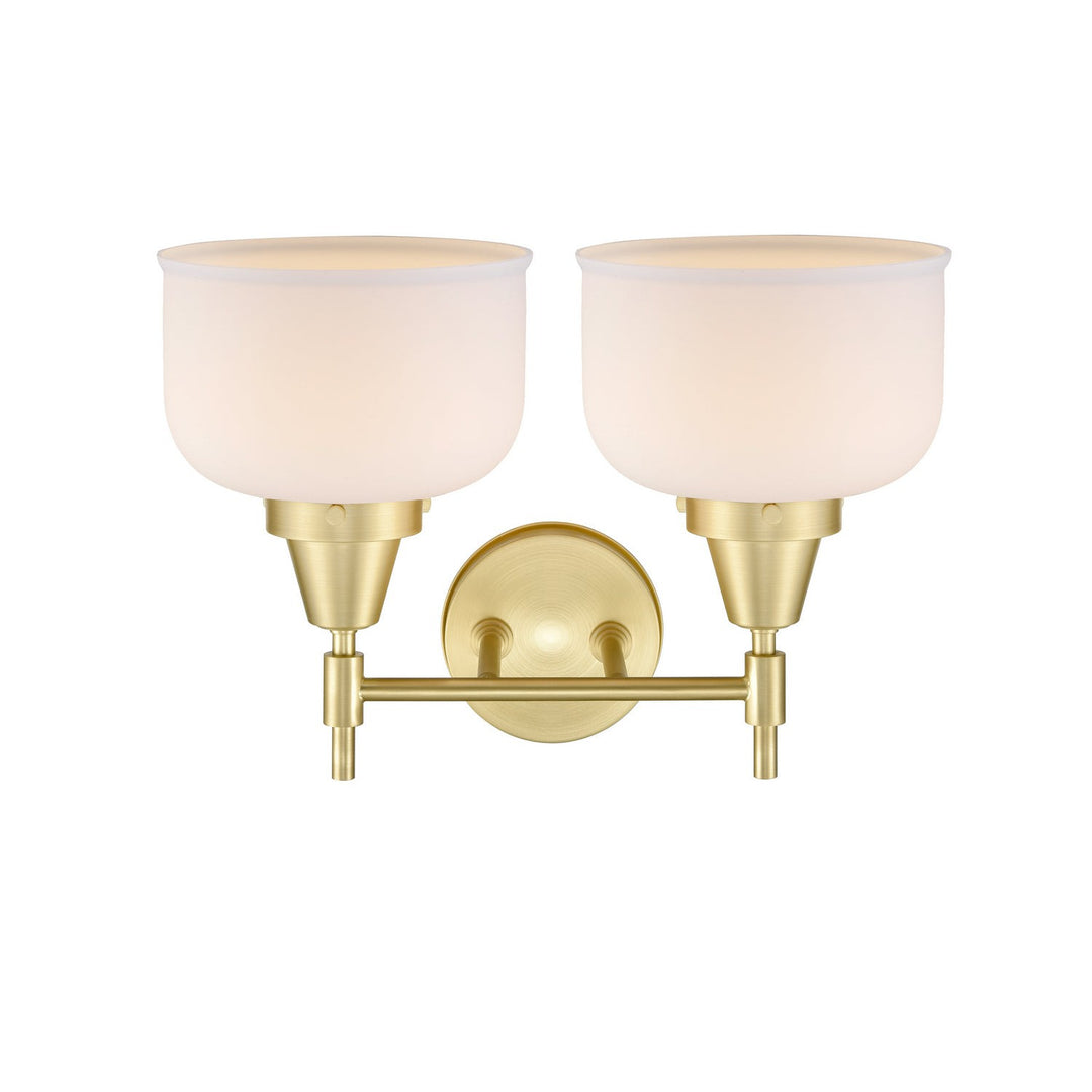 Innovations 447-2W-SB-G71-LED Bath Vanity Light 17 in. wide - Satin Brass