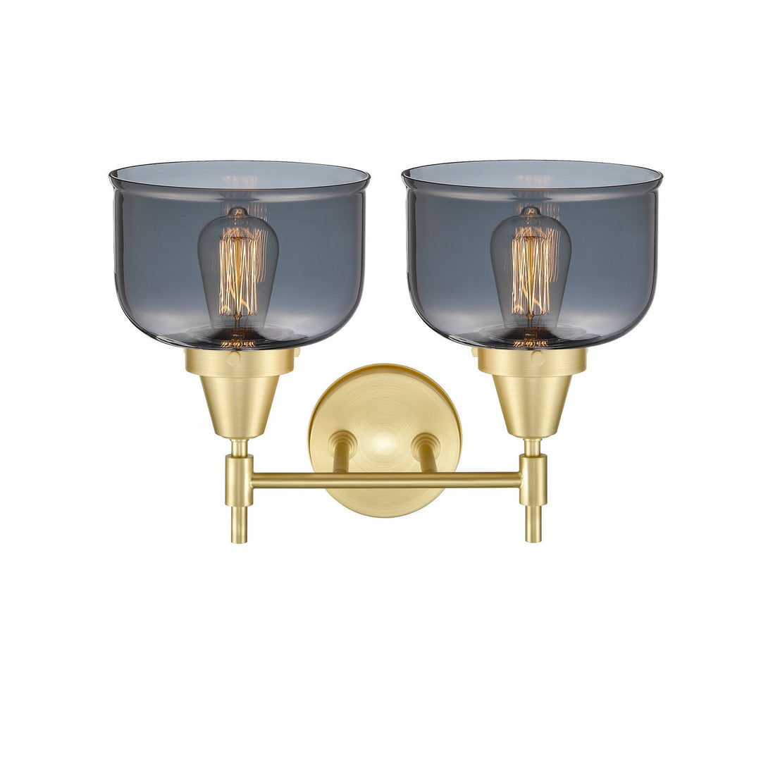 Innovations 447-2W-SB-G73 Bath Vanity Light 17 in. wide - Satin Brass