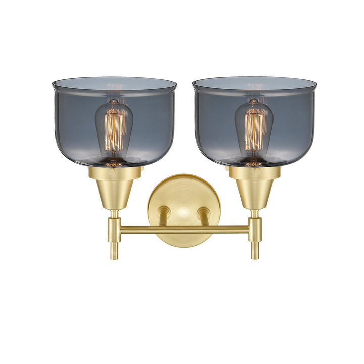 Innovations 447-2W-SB-G73 Bath Vanity Light 17 in. wide - Satin Brass