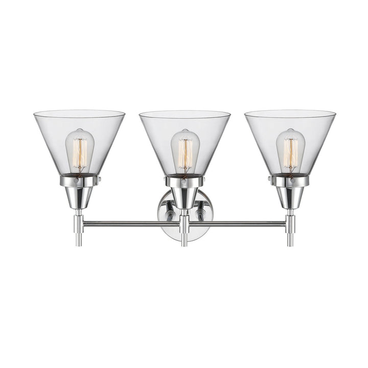 Innovations Caden 447-3W-PC-G42-LED Bath Vanity Light 26 in. wide - Polished Chrome
