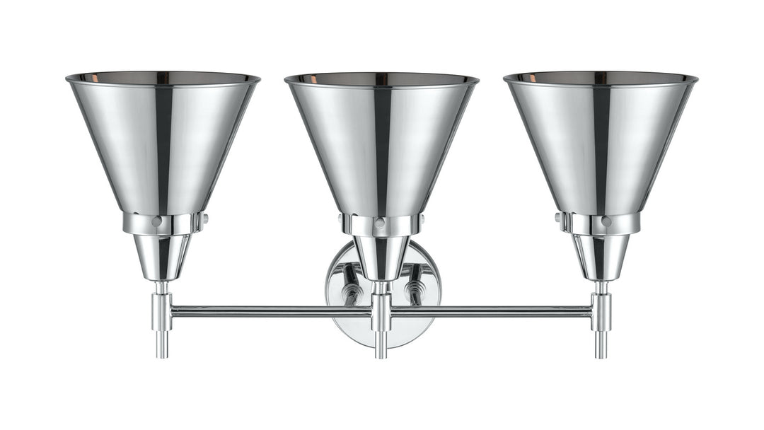 Innovations Caden 447-3W-PC-M13-PC-LED Bath Vanity Light 26 in. wide - Polished Chrome