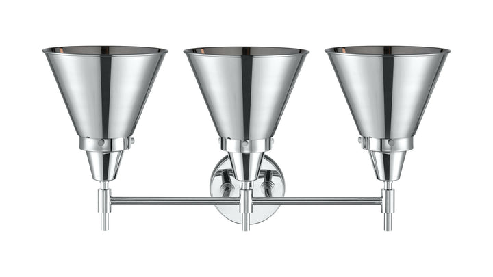 Innovations Caden 447-3W-PC-M13-PC-LED Bath Vanity Light 26 in. wide - Polished Chrome
