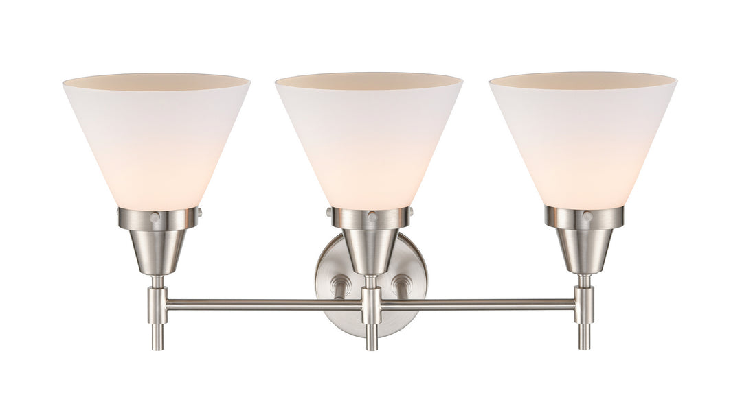Innovations Caden 447-3W-SN-G41-LED Bath Vanity Light 26 in. wide - Satin Nickel