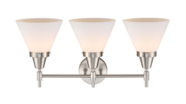 Innovations Caden 447-3W-SN-G41-LED Bath Vanity Light 26 in. wide - Satin Nickel