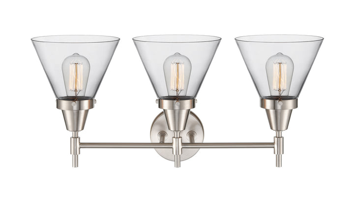Innovations Caden 447-3W-SN-G42-LED Bath Vanity Light 26 in. wide - Satin Nickel