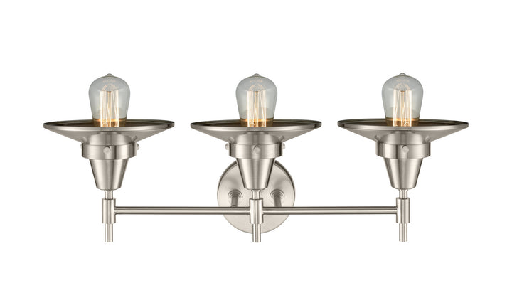 Innovations Caden 447-3W-SN-M2-SN Bath Vanity Light 26 in. wide - Satin Nickel