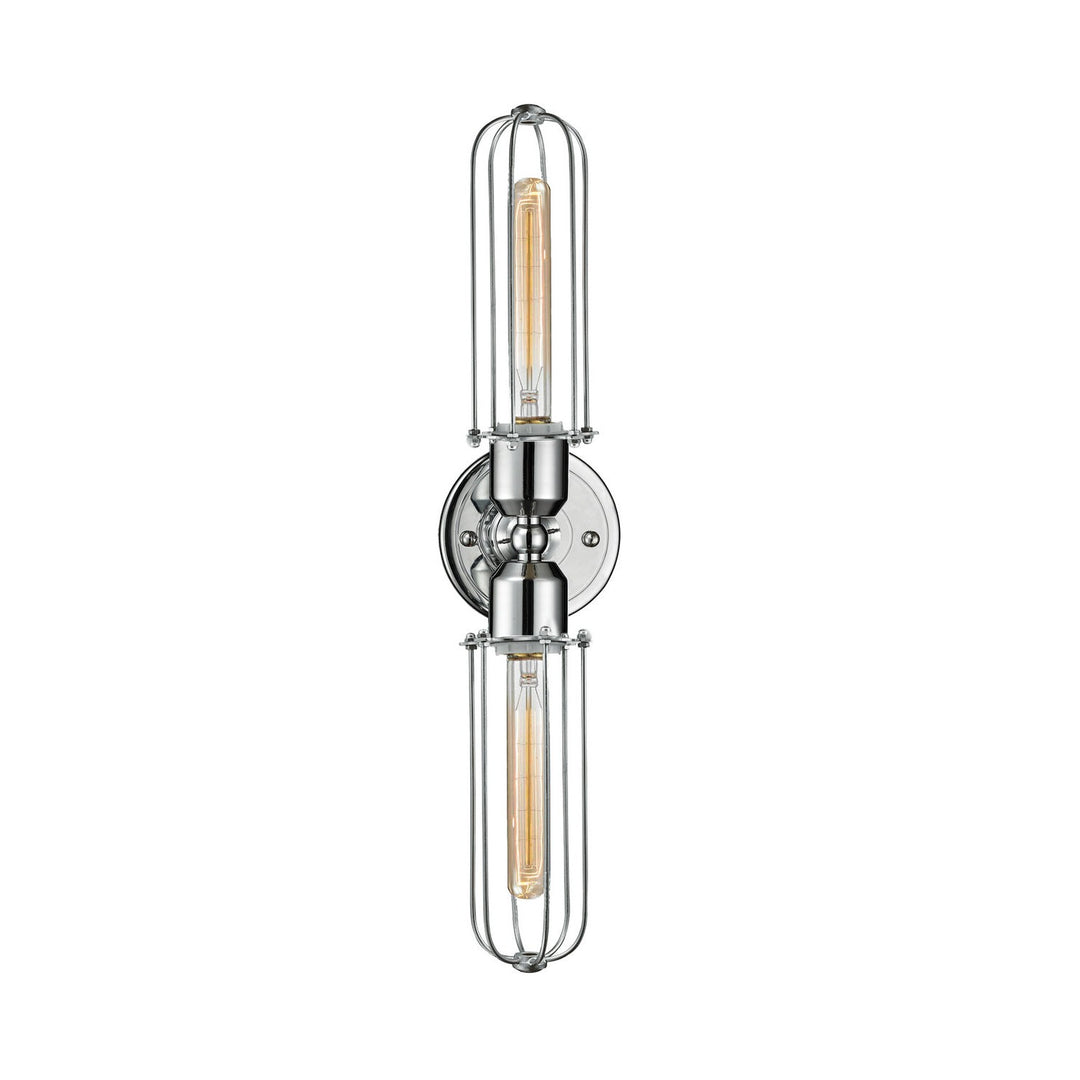 Innovations Austere 900-2W-PC-CE225-PC-LED Bath Vanity Light 22 in. wide - Polished Chrome