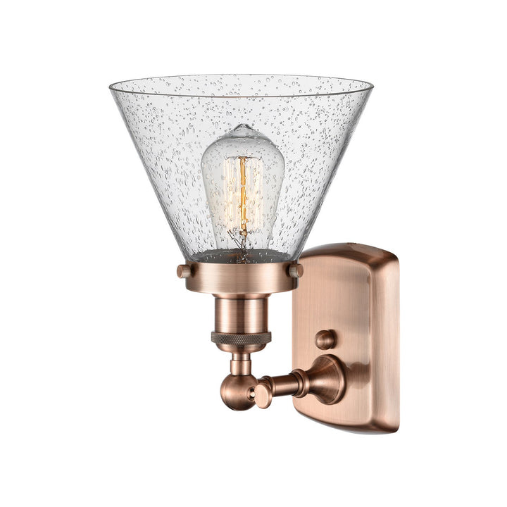 Innovations Ballston Urban 916-1W-AC-G44 Wall Sconce Light - Antique Copper