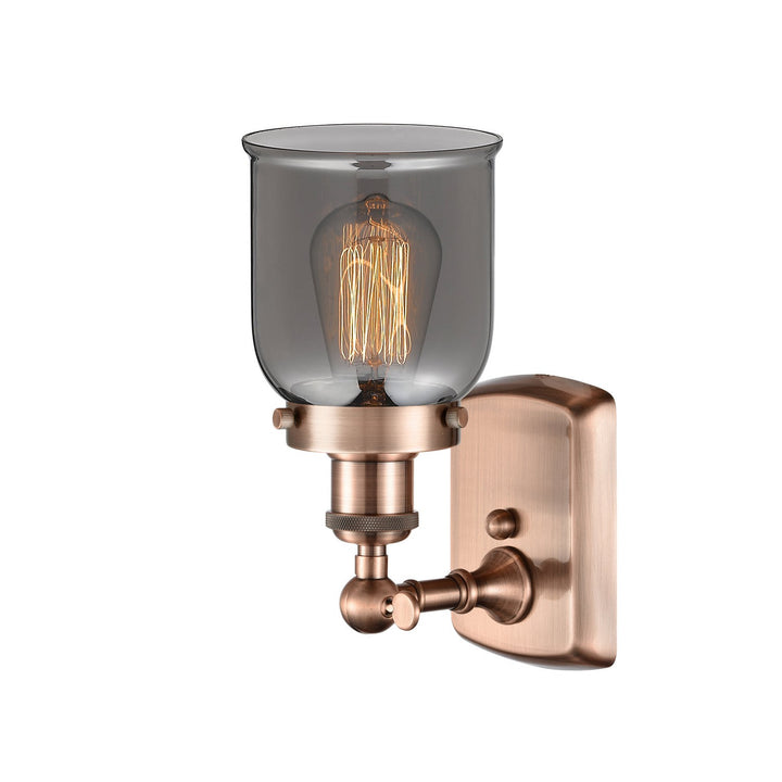Innovations Ballston Urban 916-1W-AC-G53-LED Wall Sconce Light - Antique Copper