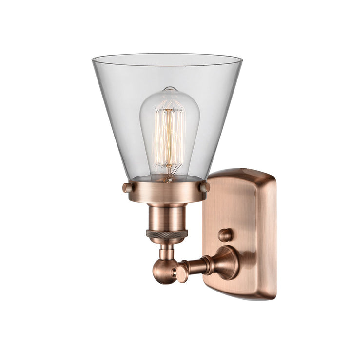 Innovations Ballston Urban 916-1W-AC-G62 Wall Sconce Light - Antique Copper