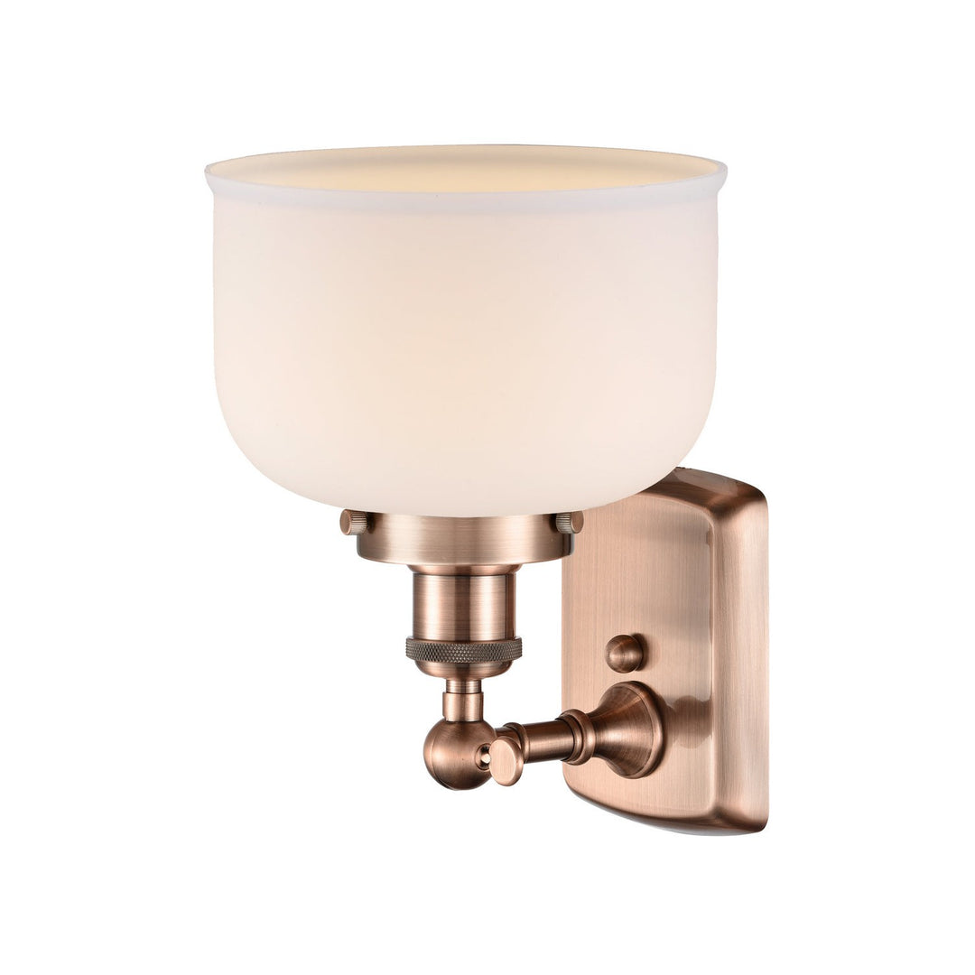 Innovations Ballston Urban 916-1W-AC-G71-LED Wall Sconce Light - Antique Copper