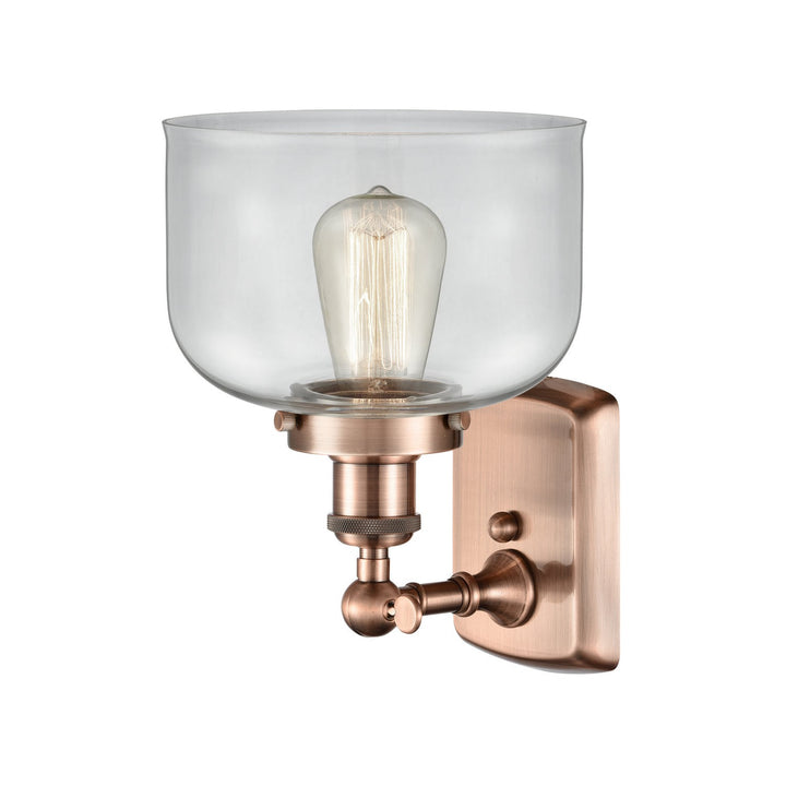Innovations Ballston Urban 916-1W-AC-G72 Wall Sconce Light - Antique Copper