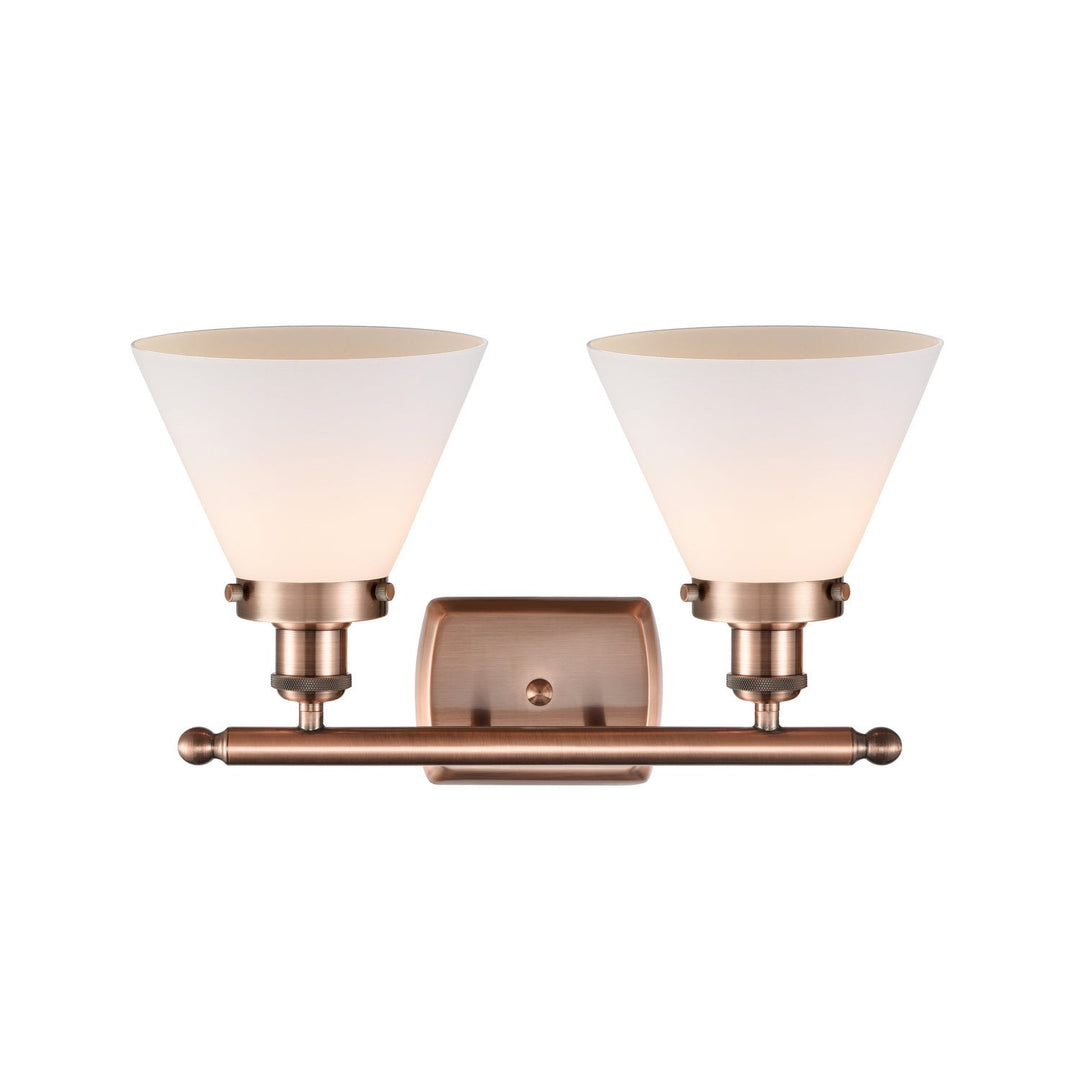 Innovations Ballston Urban 916-2W-AC-G41 Bath Vanity Light 18 in. wide - Antique Copper