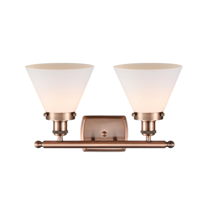 Innovations Ballston Urban 916-2W-AC-G41 Bath Vanity Light 18 in. wide - Antique Copper