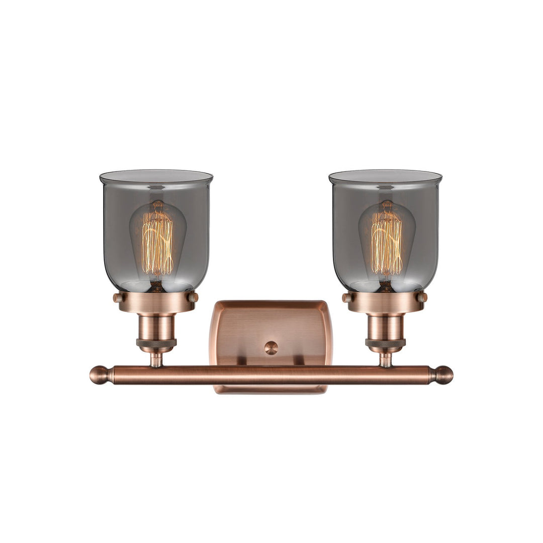 Innovations Ballston Urban 916-2W-AC-G53-LED Bath Vanity Light 16 in. wide - Antique Copper