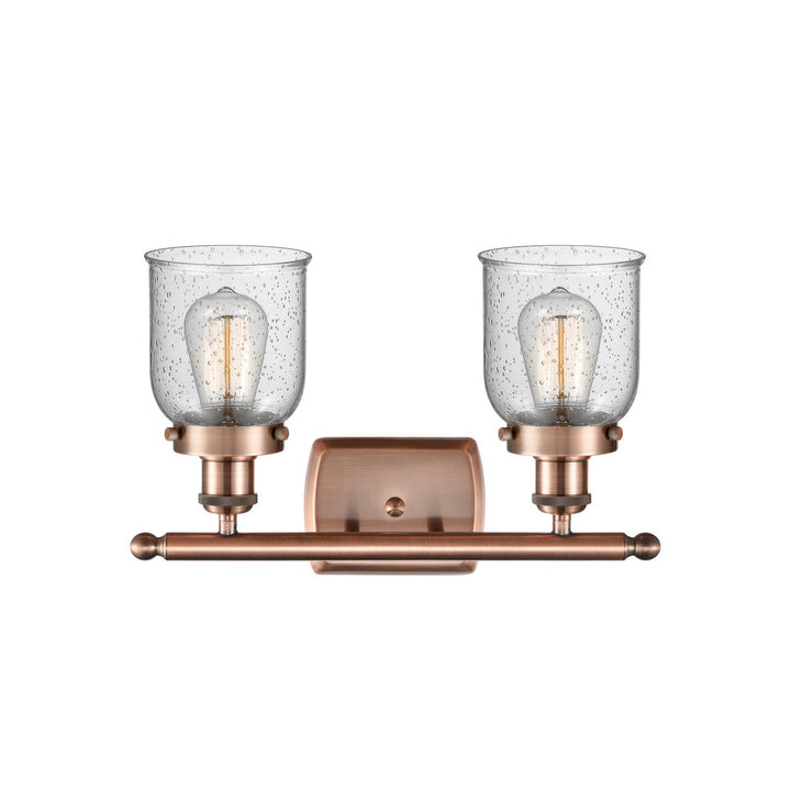 Innovations Ballston Urban 916-2W-AC-G54-LED Bath Vanity Light 16 in. wide - Antique Copper