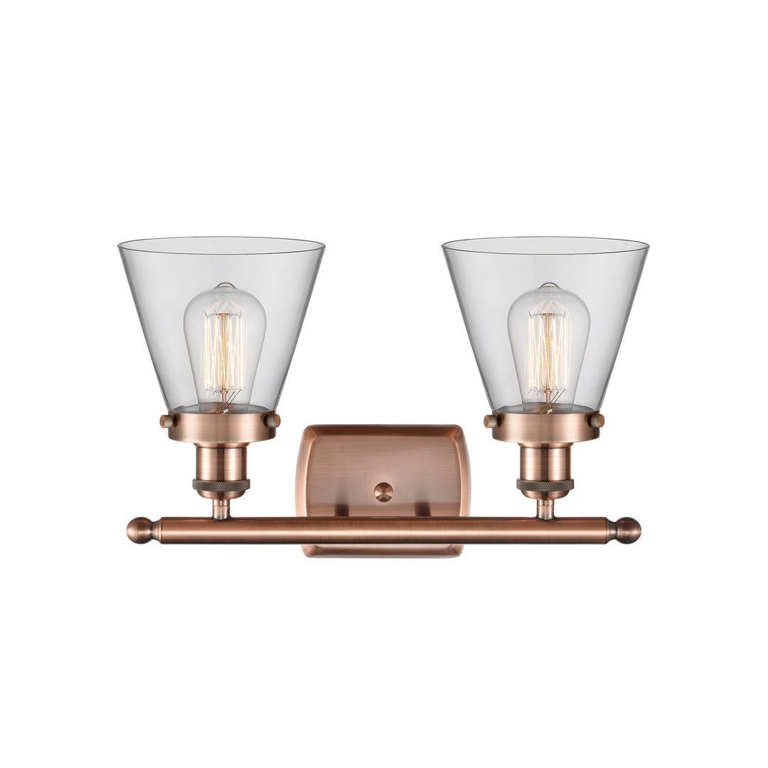 Innovations Ballston Urban 916-2W-AC-G62 Bath Vanity Light 16 in. wide - Antique Copper