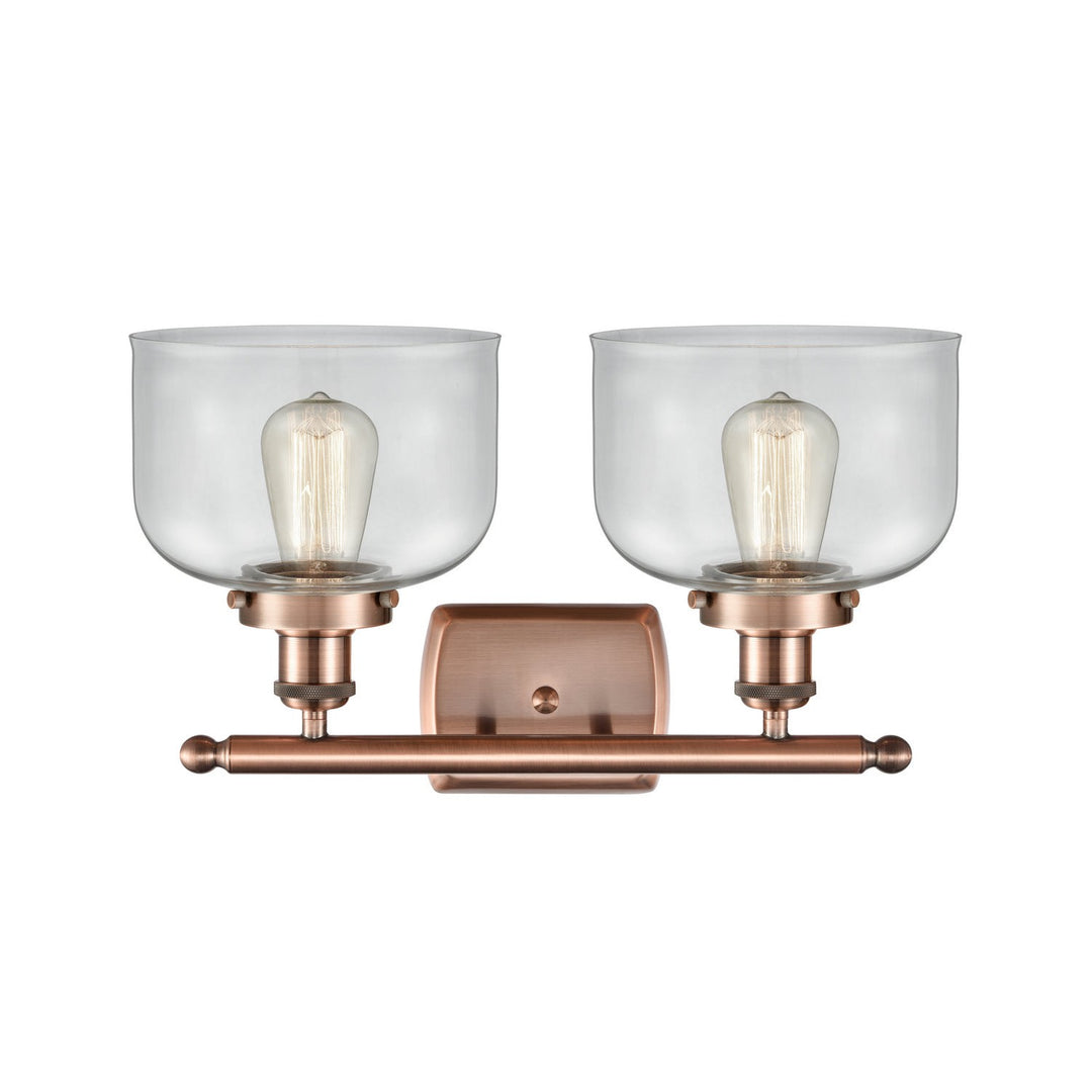 Innovations Ballston Urban 916-2W-AC-G72 Bath Vanity Light 18 in. wide - Antique Copper