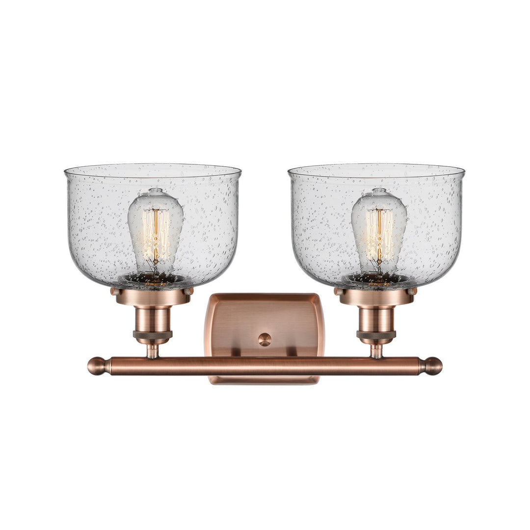 Innovations Ballston Urban 916-2W-AC-G74 Bath Vanity Light 18 in. wide - Antique Copper