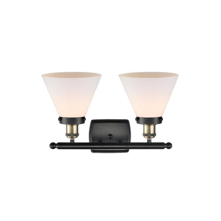 Innovations Ballston Urban 916-2W-BAB-G41 Bath Vanity Light 18 in. wide - Black Antique Brass