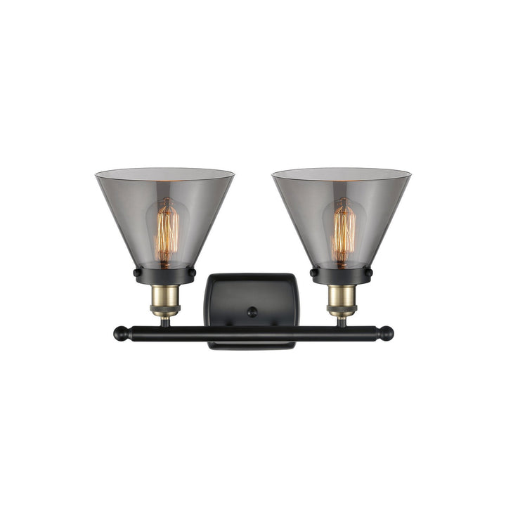 Innovations Ballston Urban 916-2W-BAB-G43 Bath Vanity Light 18 in. wide - Black Antique Brass