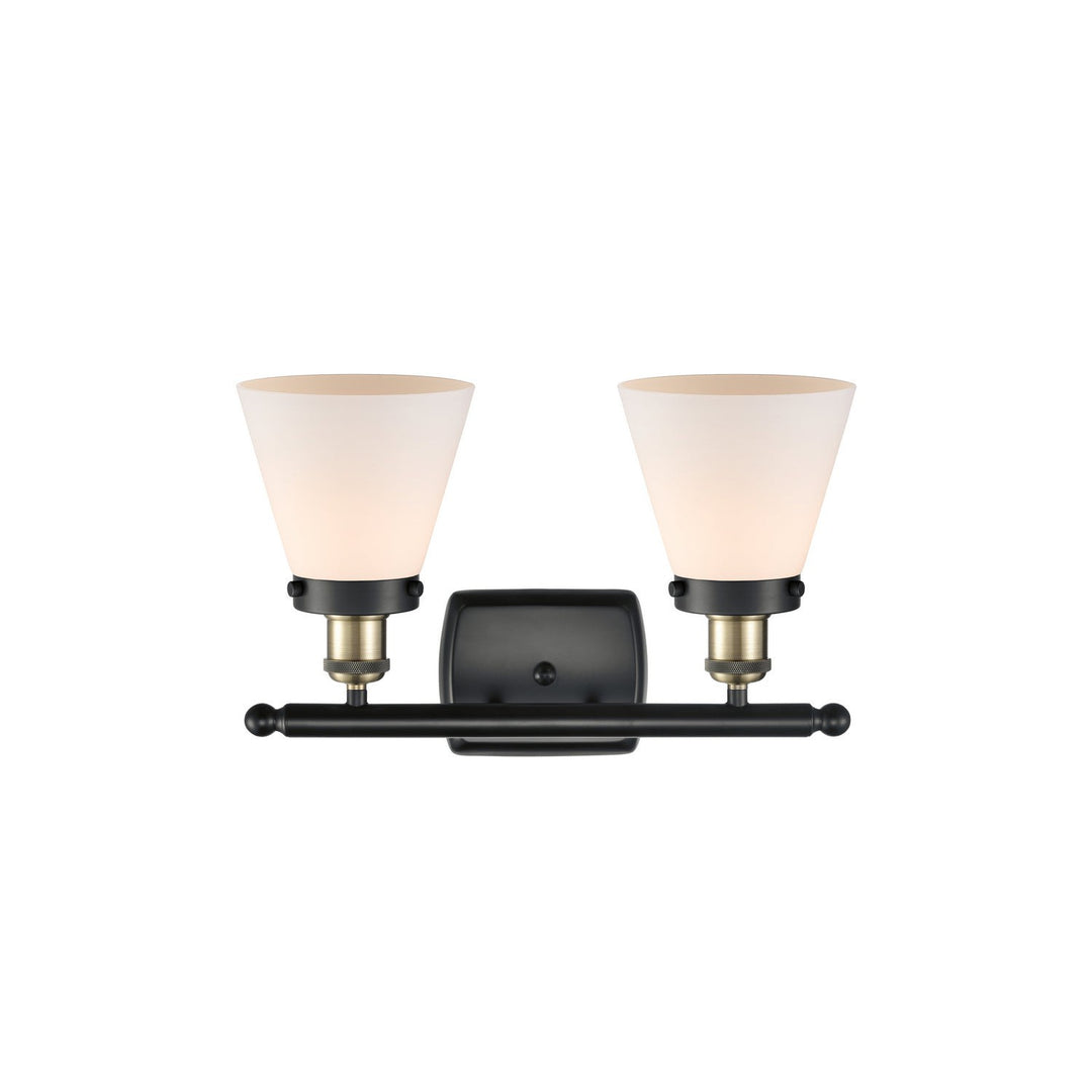 Innovations Ballston Urban 916-2W-BAB-G61 Bath Vanity Light 16 in. wide - Black Antique Brass