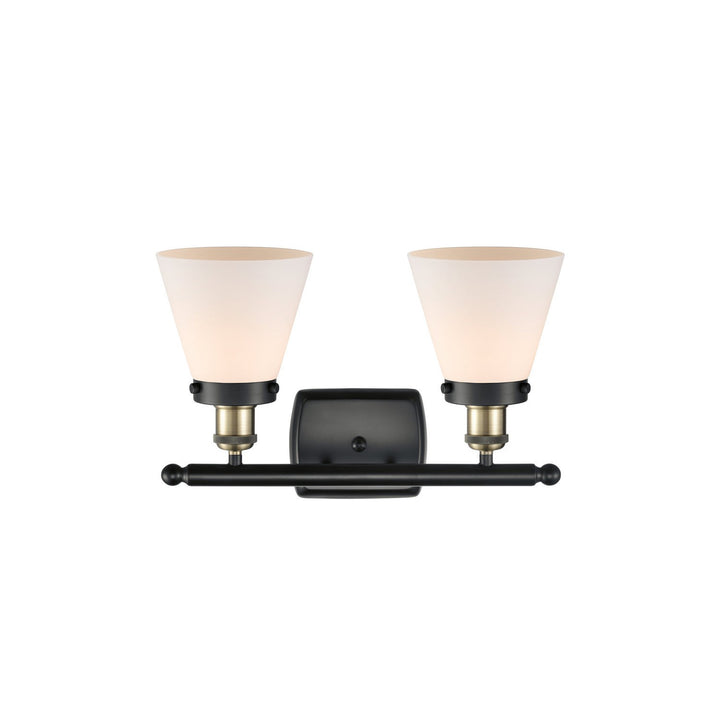 Innovations Ballston Urban 916-2W-BAB-G61 Bath Vanity Light 16 in. wide - Black Antique Brass