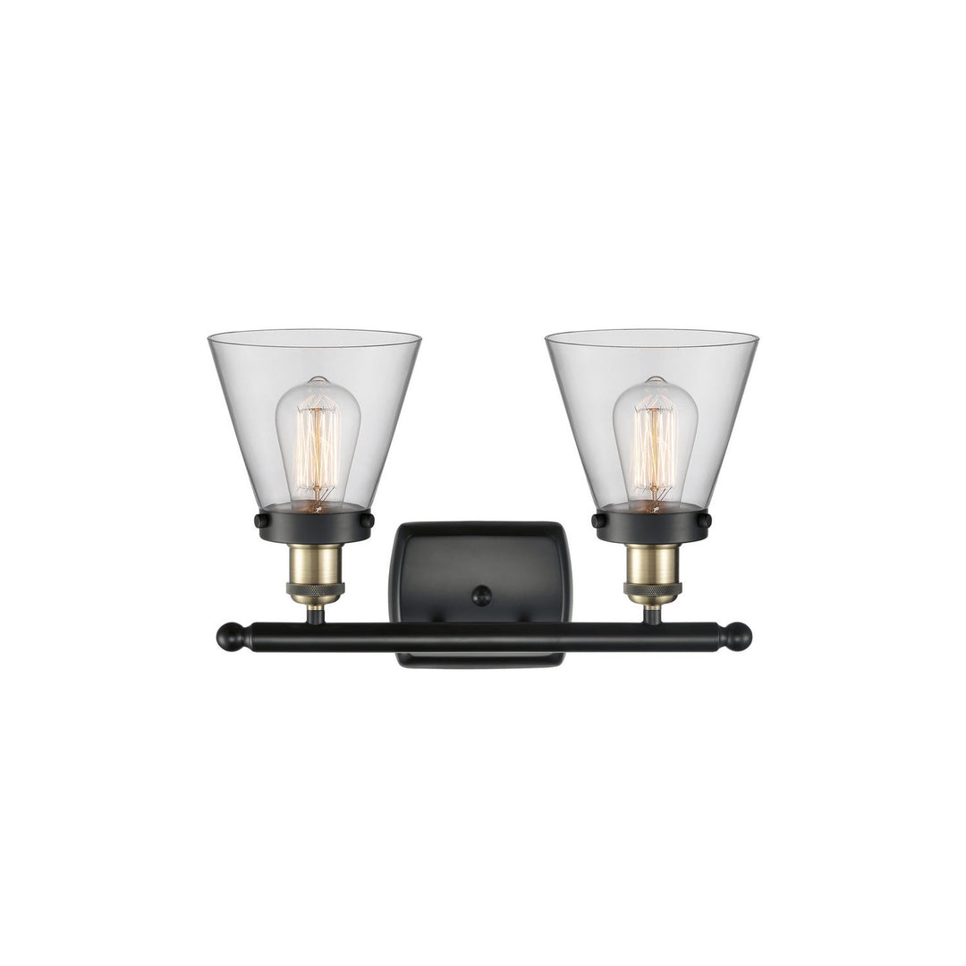 Innovations Ballston Urban 916-2W-BAB-G62 Bath Vanity Light 16 in. wide - Black Antique Brass