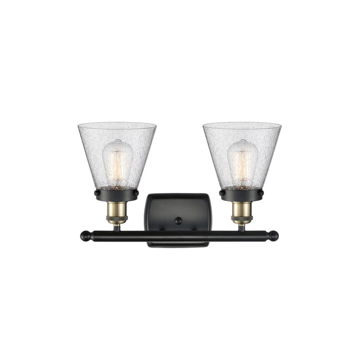 Innovations Ballston Urban 916-2W-BAB-G64-LED Bath Vanity Light 16 in. wide - Black Antique Brass