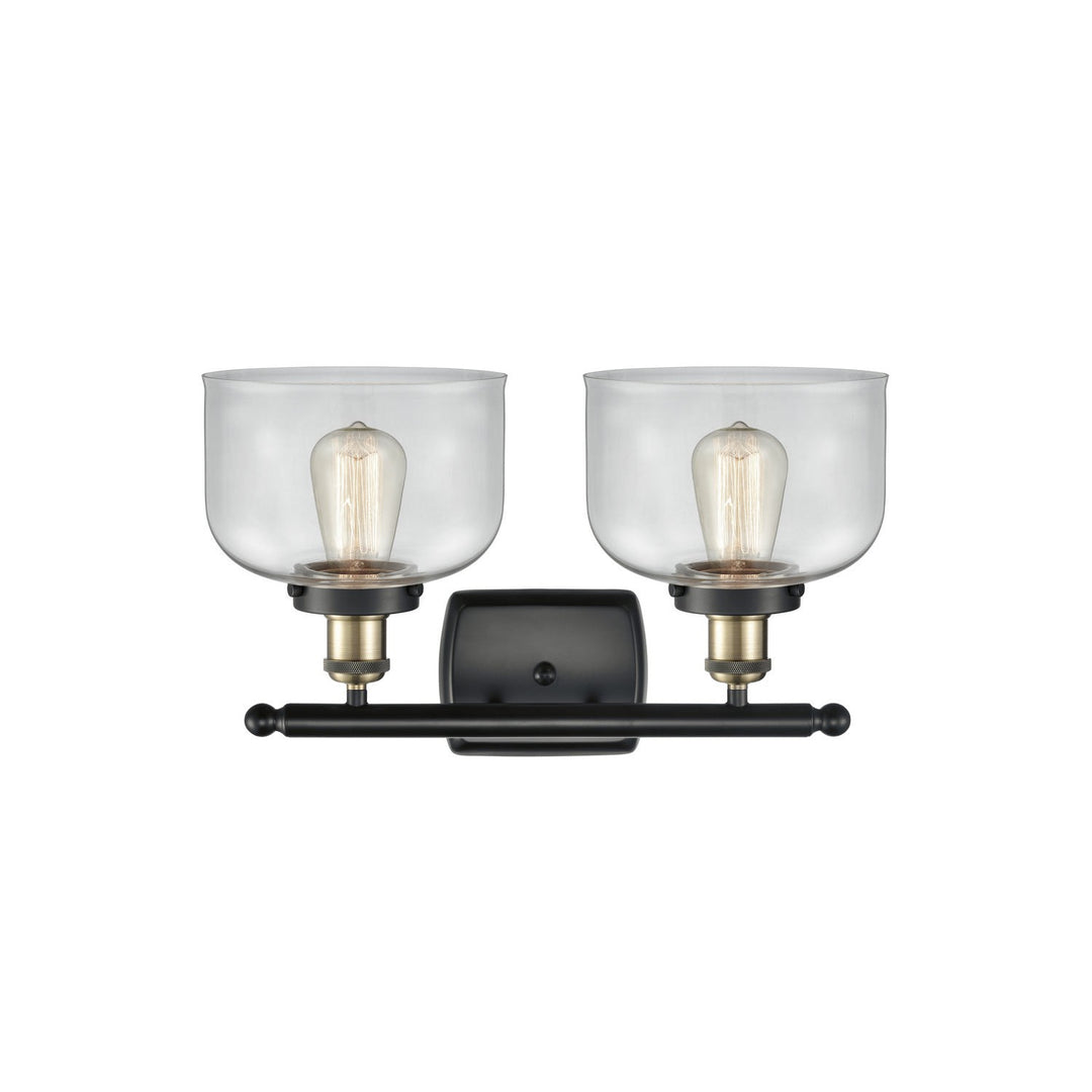 Innovations Ballston Urban 916-2W-BAB-G72-LED Bath Vanity Light 18 in. wide - Black Antique Brass