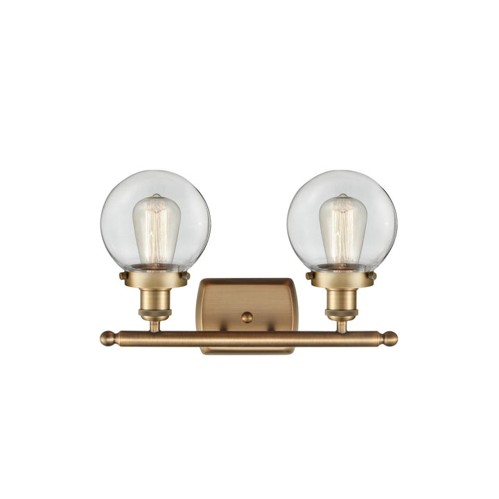 Innovations Ballston Urban 916-2W-BB-G202-6 Bath Vanity Light 16 in. wide - Brushed Brass