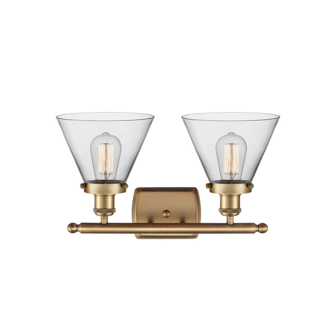 Innovations Ballston Urban 916-2W-BB-G42-LED Bath Vanity Light 18 in. wide - Brushed Brass