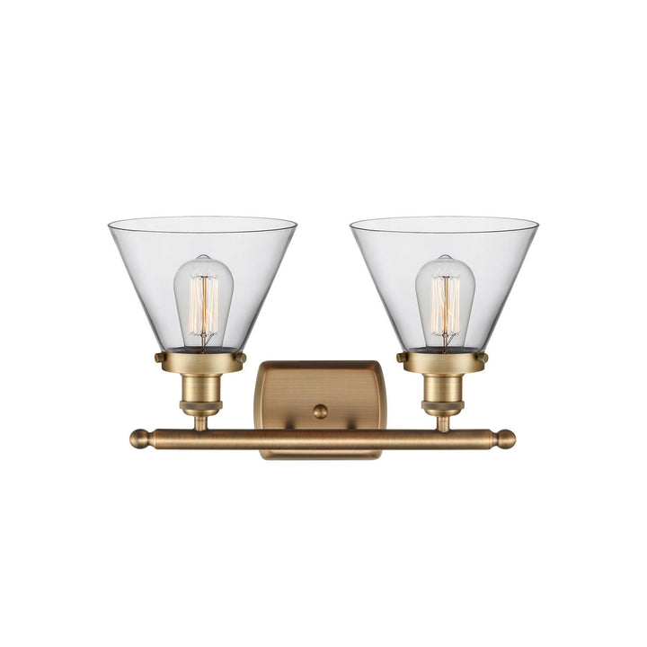 Innovations Ballston Urban 916-2W-BB-G42-LED Bath Vanity Light 18 in. wide - Brushed Brass