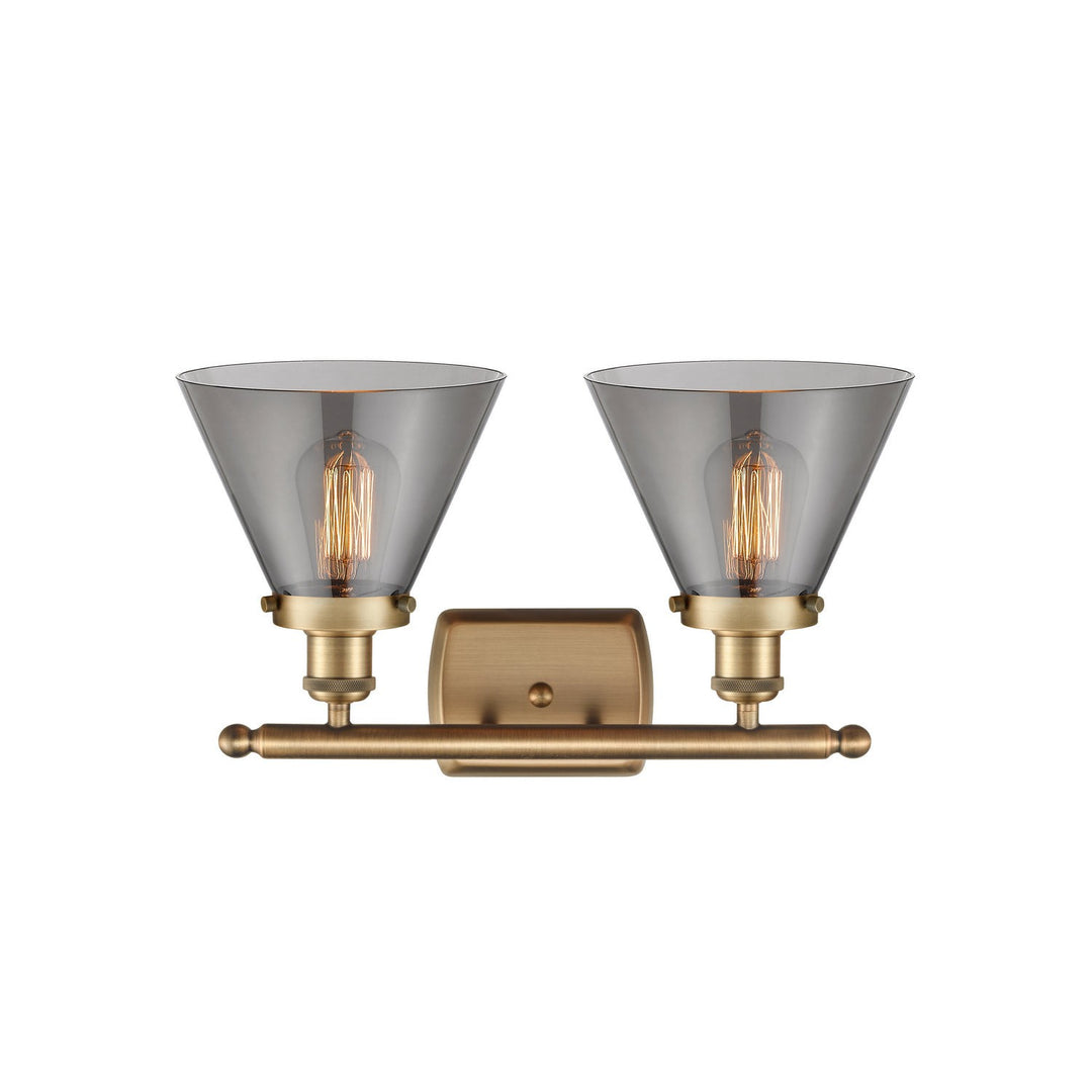 Innovations Ballston Urban 916-2W-BB-G43 Bath Vanity Light 18 in. wide - Brushed Brass