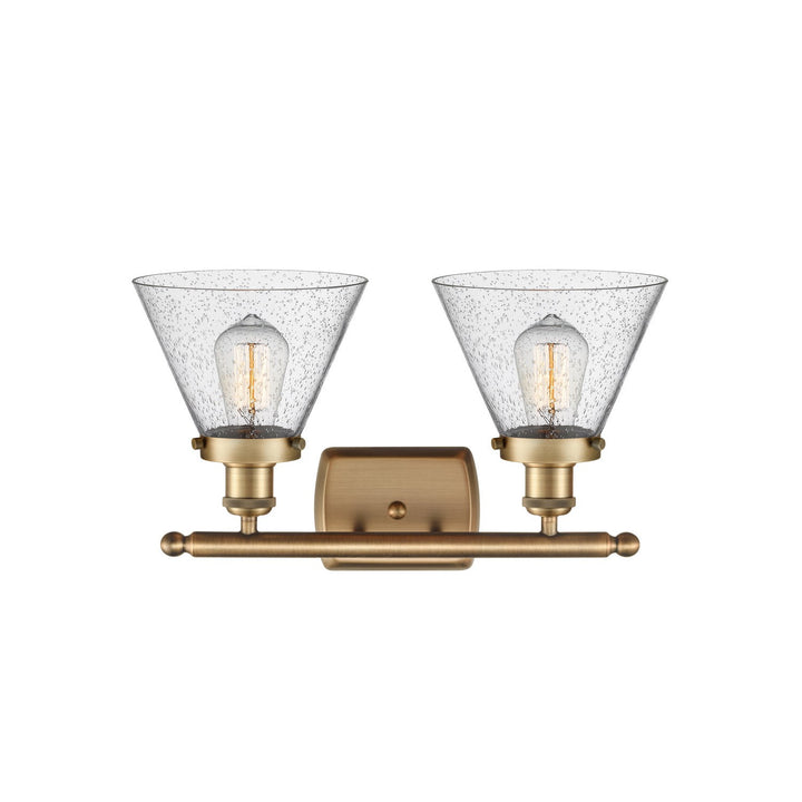 Innovations Ballston Urban 916-2W-BB-G44 Bath Vanity Light 18 in. wide - Brushed Brass