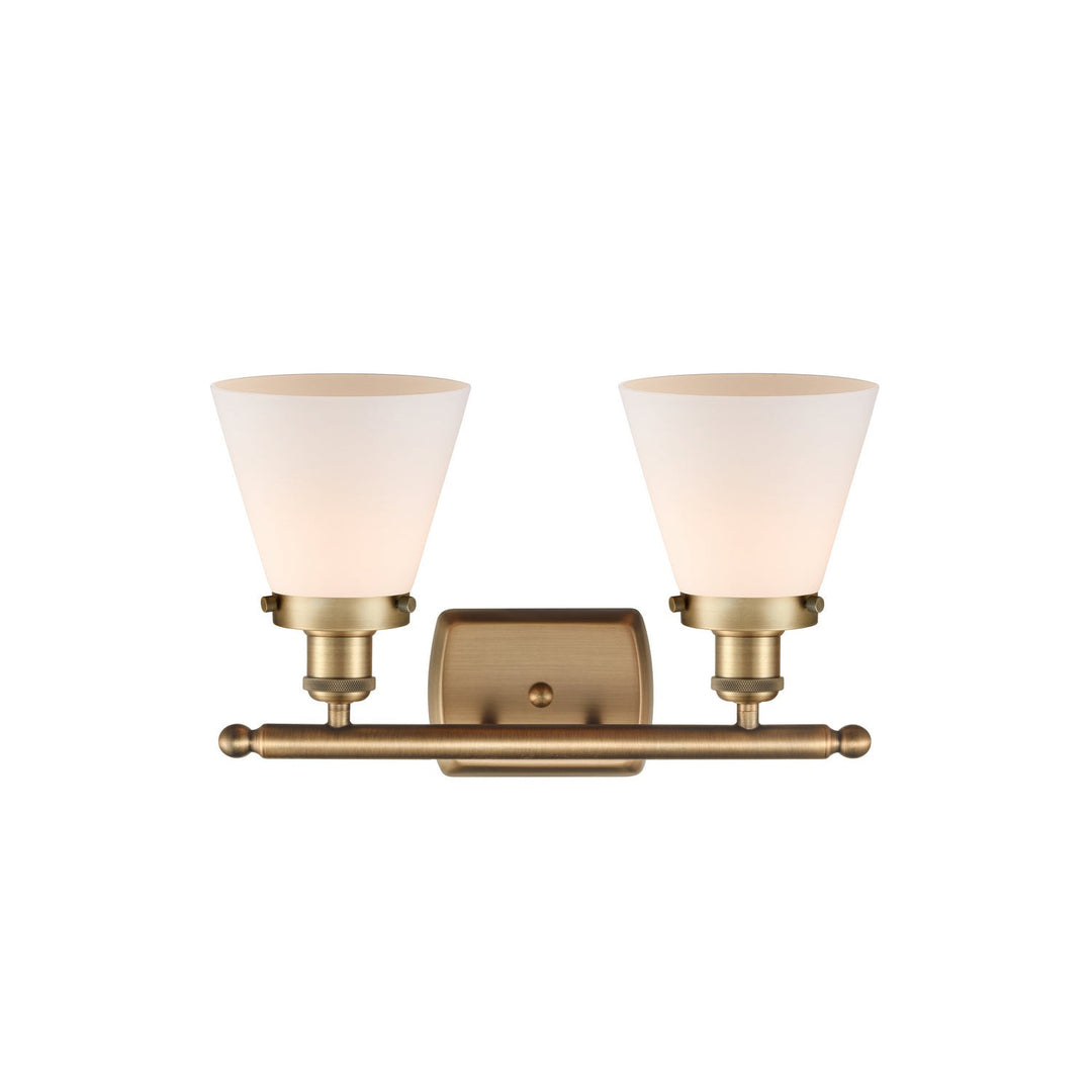 Innovations Ballston Urban 916-2W-BB-G61 Bath Vanity Light 16 in. wide - Brushed Brass