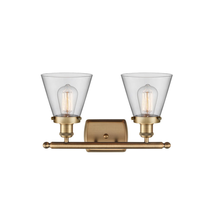 Innovations Ballston Urban 916-2W-BB-G62 Bath Vanity Light 16 in. wide - Brushed Brass