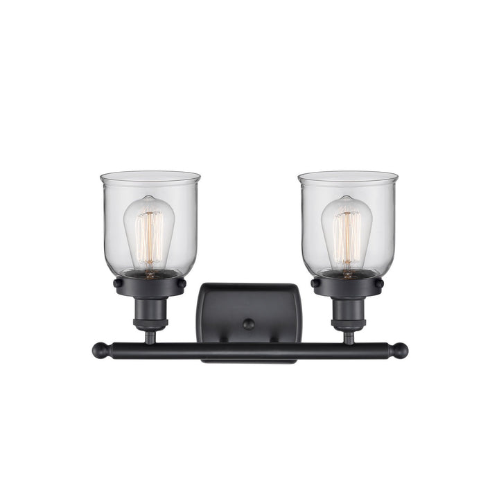 Innovations Ballston Urban 916-2W-BK-G52 Bath Vanity Light 16 in. wide - Matte Black