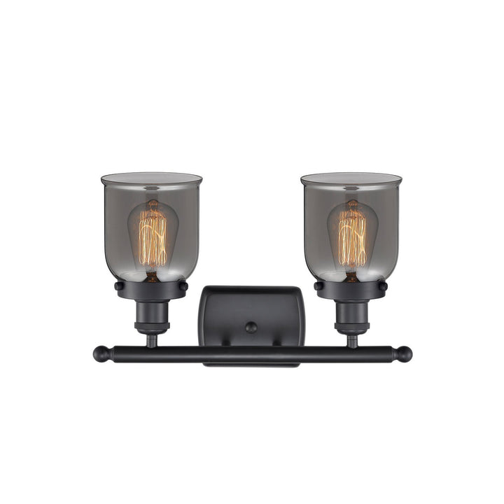 Innovations Ballston Urban 916-2W-BK-G53 Bath Vanity Light 16 in. wide - Matte Black