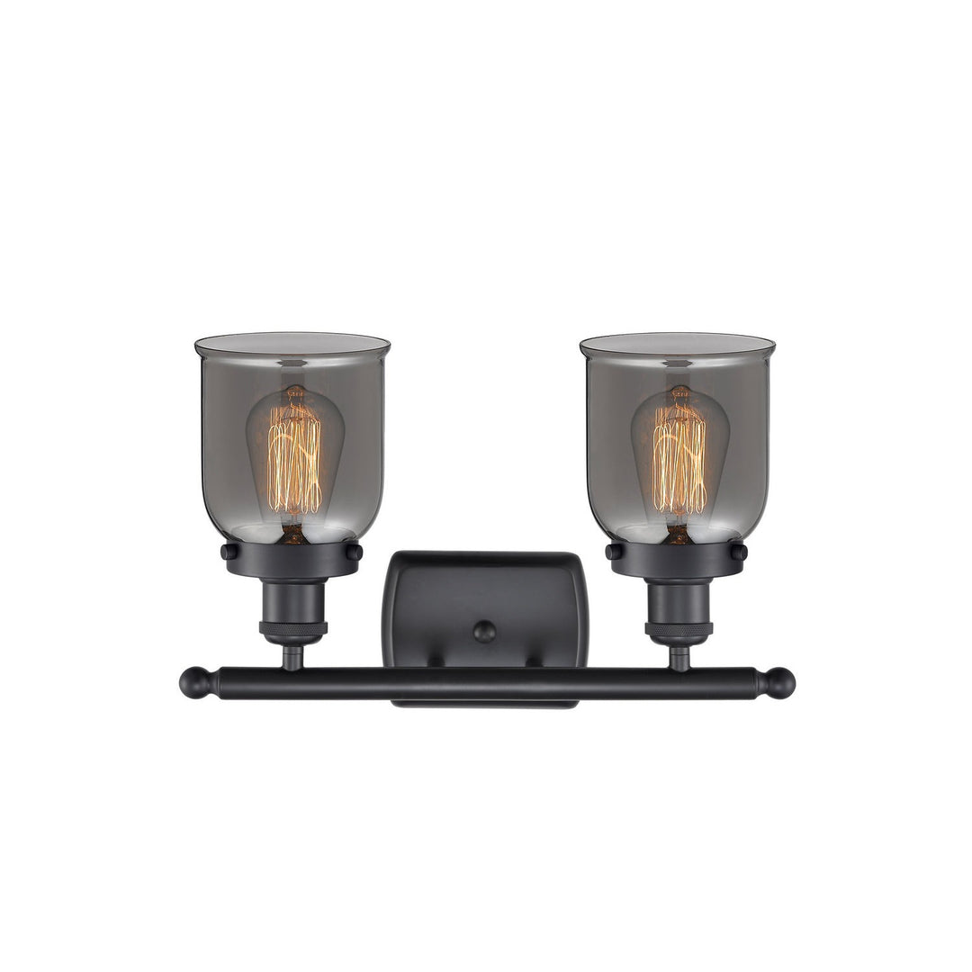 Innovations Ballston Urban 916-2W-BK-G53-LED Bath Vanity Light 16 in. wide - Matte Black