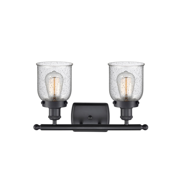 Innovations Ballston Urban 916-2W-BK-G54 Bath Vanity Light 16 in. wide - Matte Black