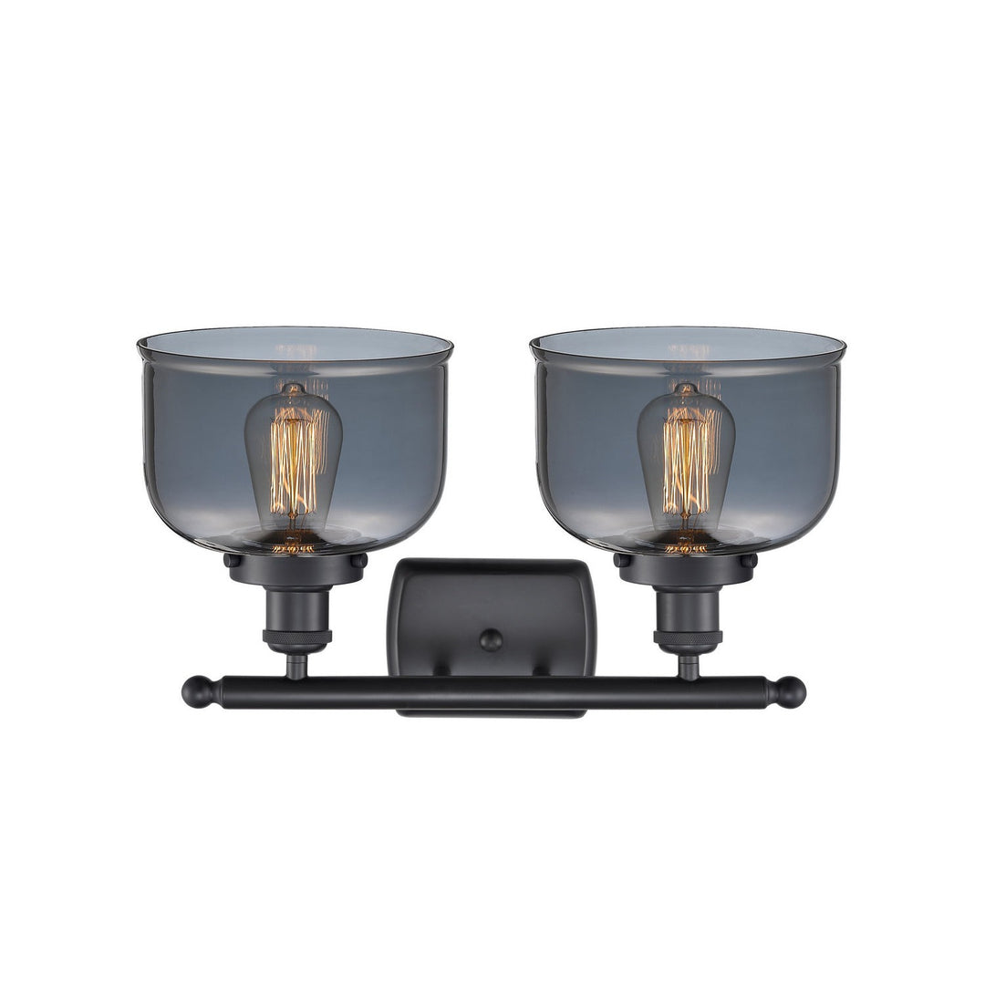 Innovations Ballston Urban 916-2W-BK-G73 Bath Vanity Light 18 in. wide - Matte Black